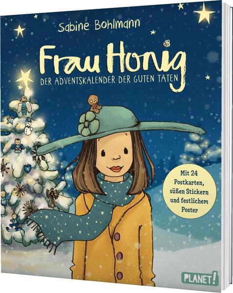 Produktbild: Frau Honig: Der Adventskalender der guten Taten | Sabine Bohlmann