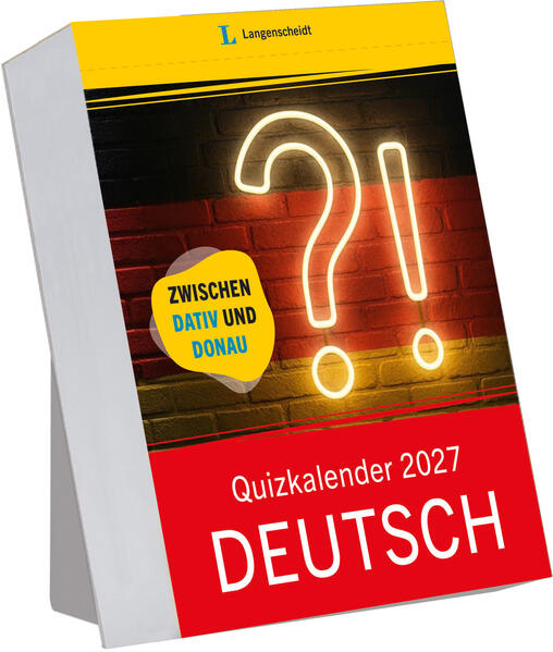 Produktbild: Langenscheidt Sprachkalender Deutsch A Quiz a Day 2027