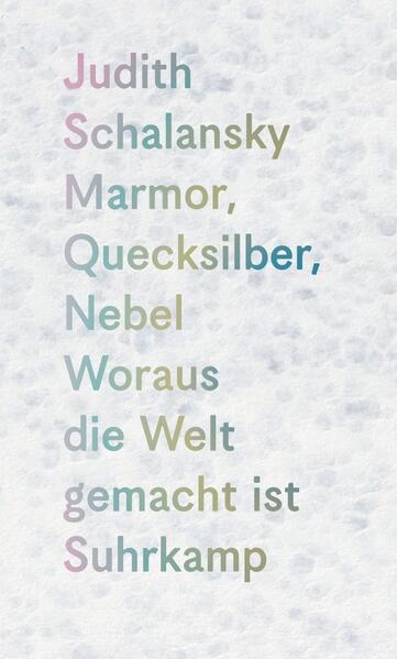 Produktbild: Marmor, Quecksilber, Nebel | Judith Schalansky