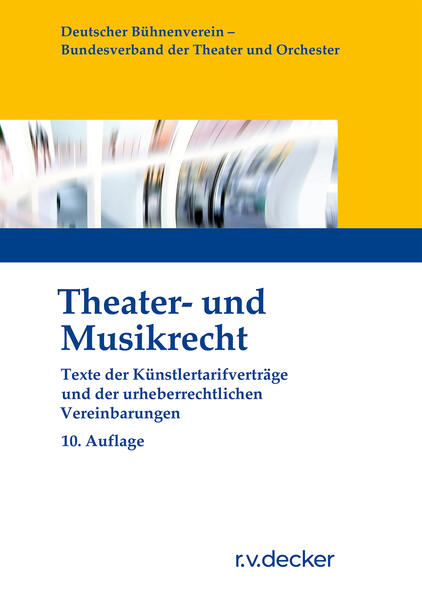 Produktbild: Theater- und Musikrecht