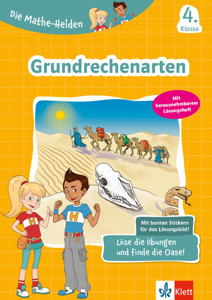 Produktbild: Die Mathe-Helden: Grundrechenarten 4. Klasse