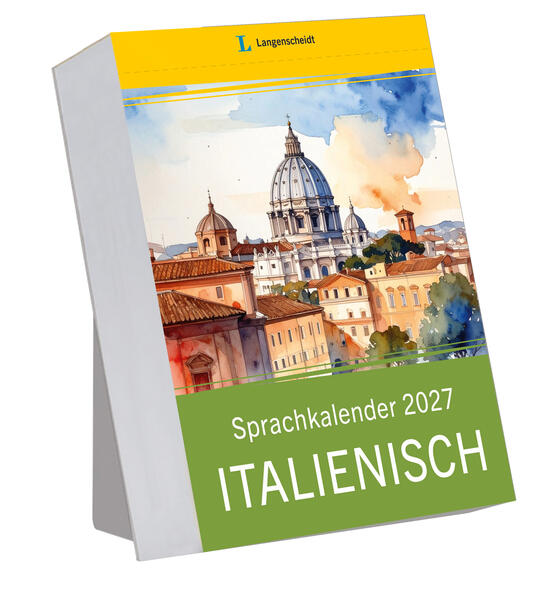 Produktbild: Langenscheidt Sprachkalender Italienisch 2027