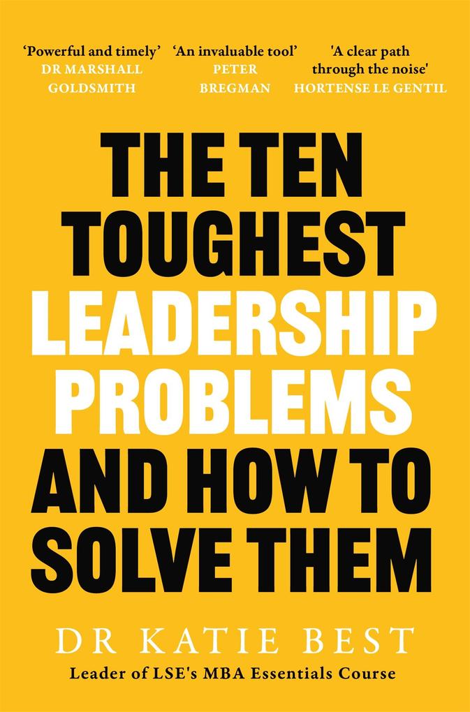 Produktbild: The Ten Toughest Leadership Problems | Katie Best