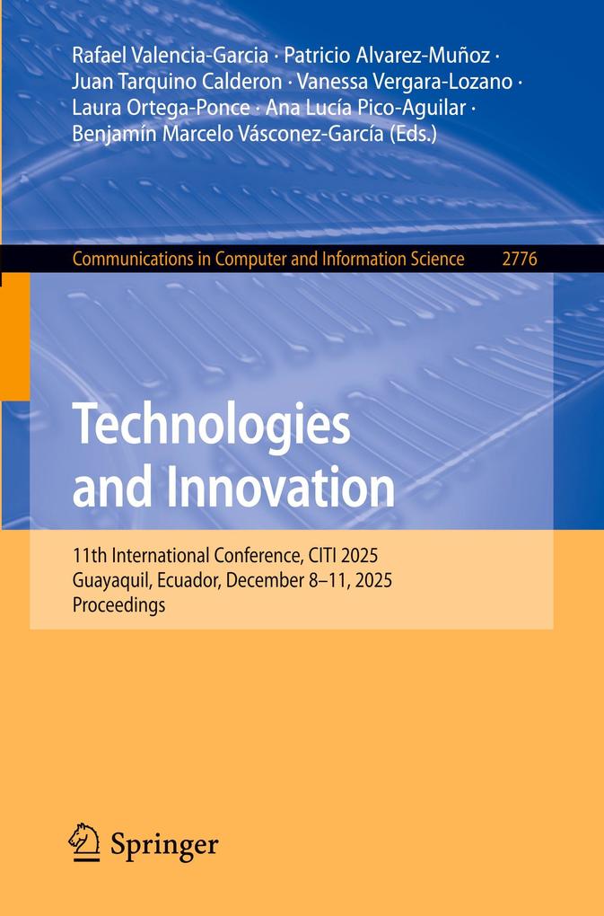Produktbild: Technologies and Innovation