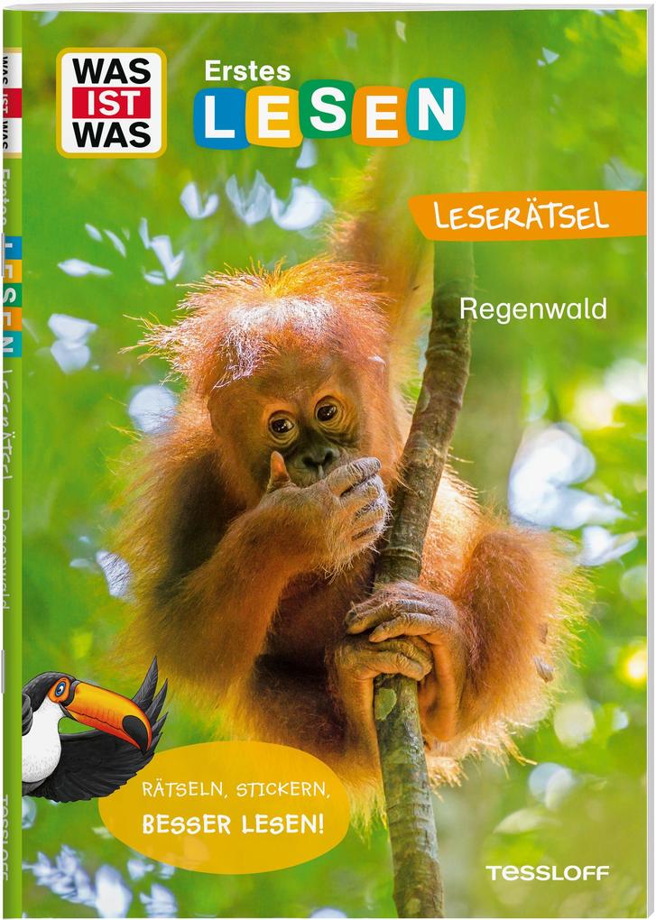Produktbild: WAS IST WAS Erstes Lesen. Leserätsel Regenwald | Waltraud Grill