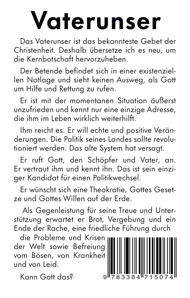 Weitere Ansicht: Unser Vater | Marek Studzinski