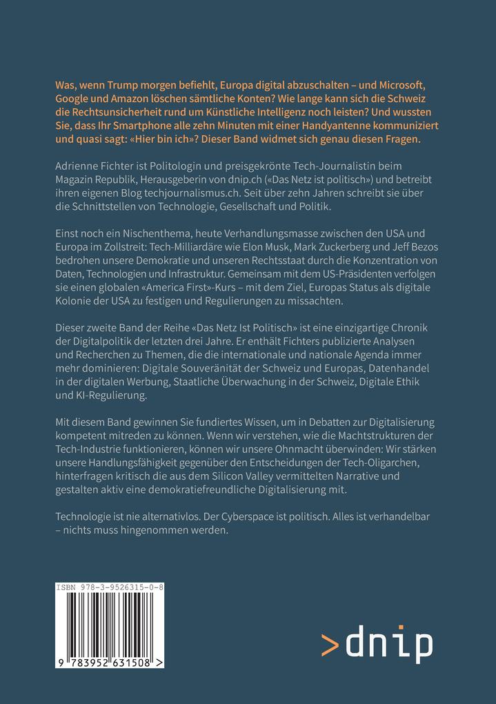 Weitere Ansicht: Das Netz ist politisch - Teil II | Adrienne Fichter