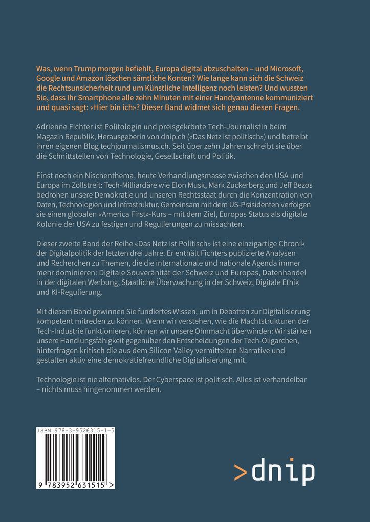 Weitere Ansicht: Das Netz ist politisch - Teil II | Adrienne Fichter