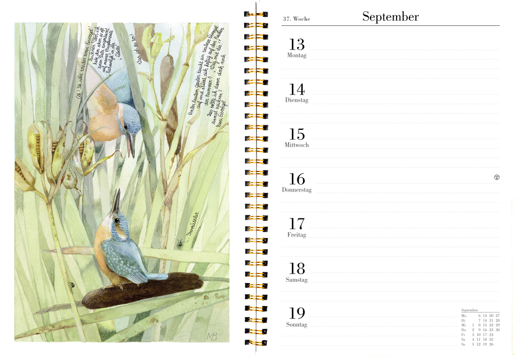 Weitere Ansicht: Naturkalender 2027 | Marjolein Bastin