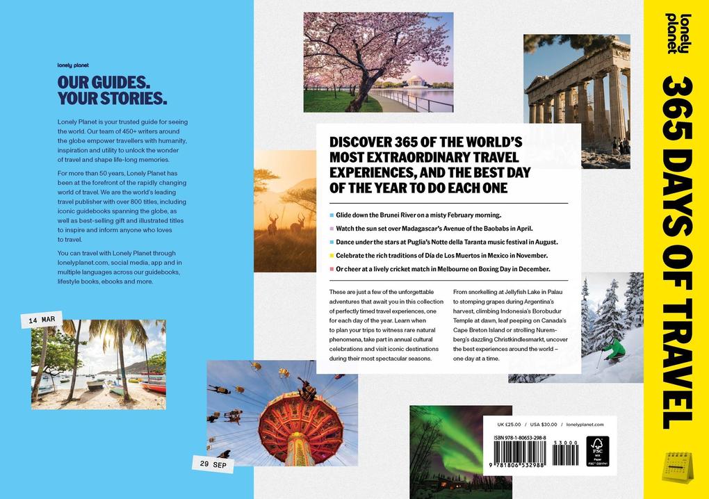 Weitere Ansicht: Lonely Planet 365 Days of Travel