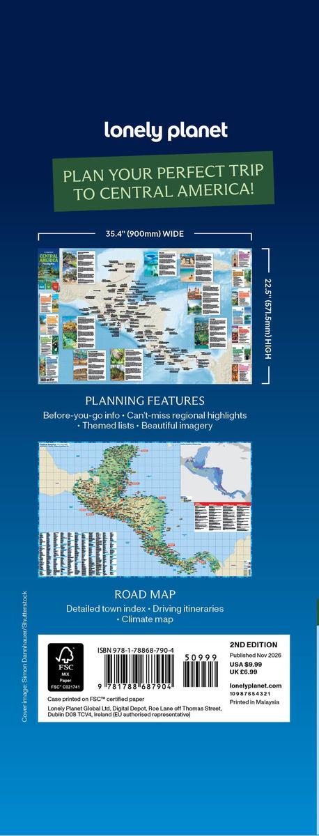Weitere Ansicht: Central America Planning Map
