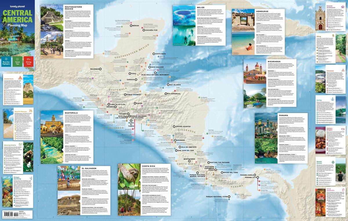 Weitere Ansicht: Central America Planning Map