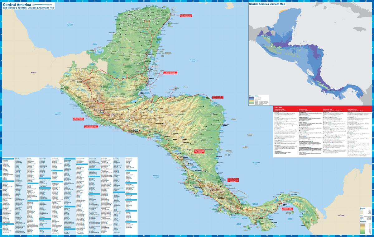 Weitere Ansicht: Central America Planning Map