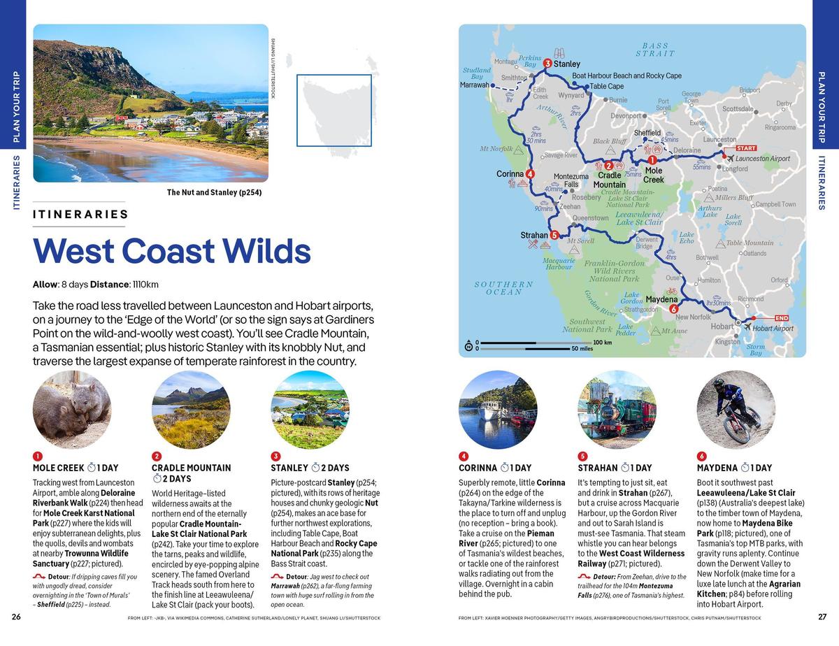 Weitere Ansicht: Lonely Planet Tasmania | Charles Rawlings-Way, Andrew Bain