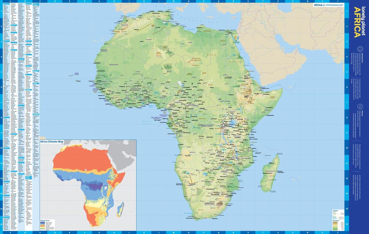 Weitere Ansicht: Africa Planning Map