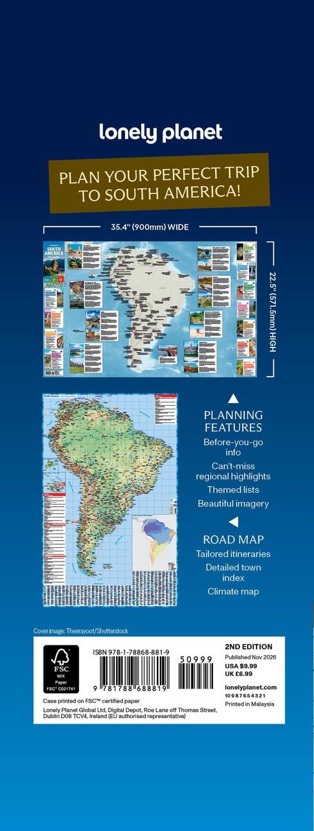 Weitere Ansicht: South America Planning Map