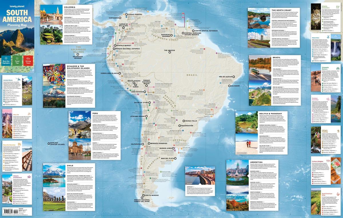 Weitere Ansicht: South America Planning Map