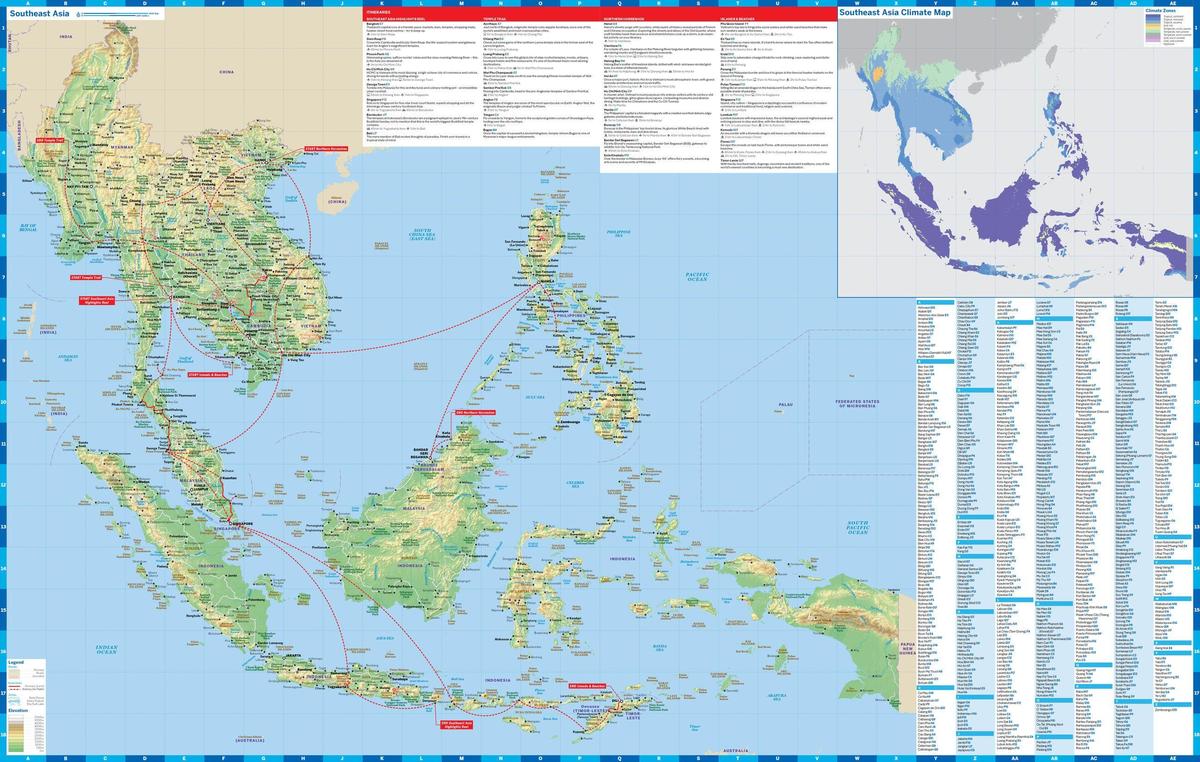 Weitere Ansicht: Southeast Asia Planning Map