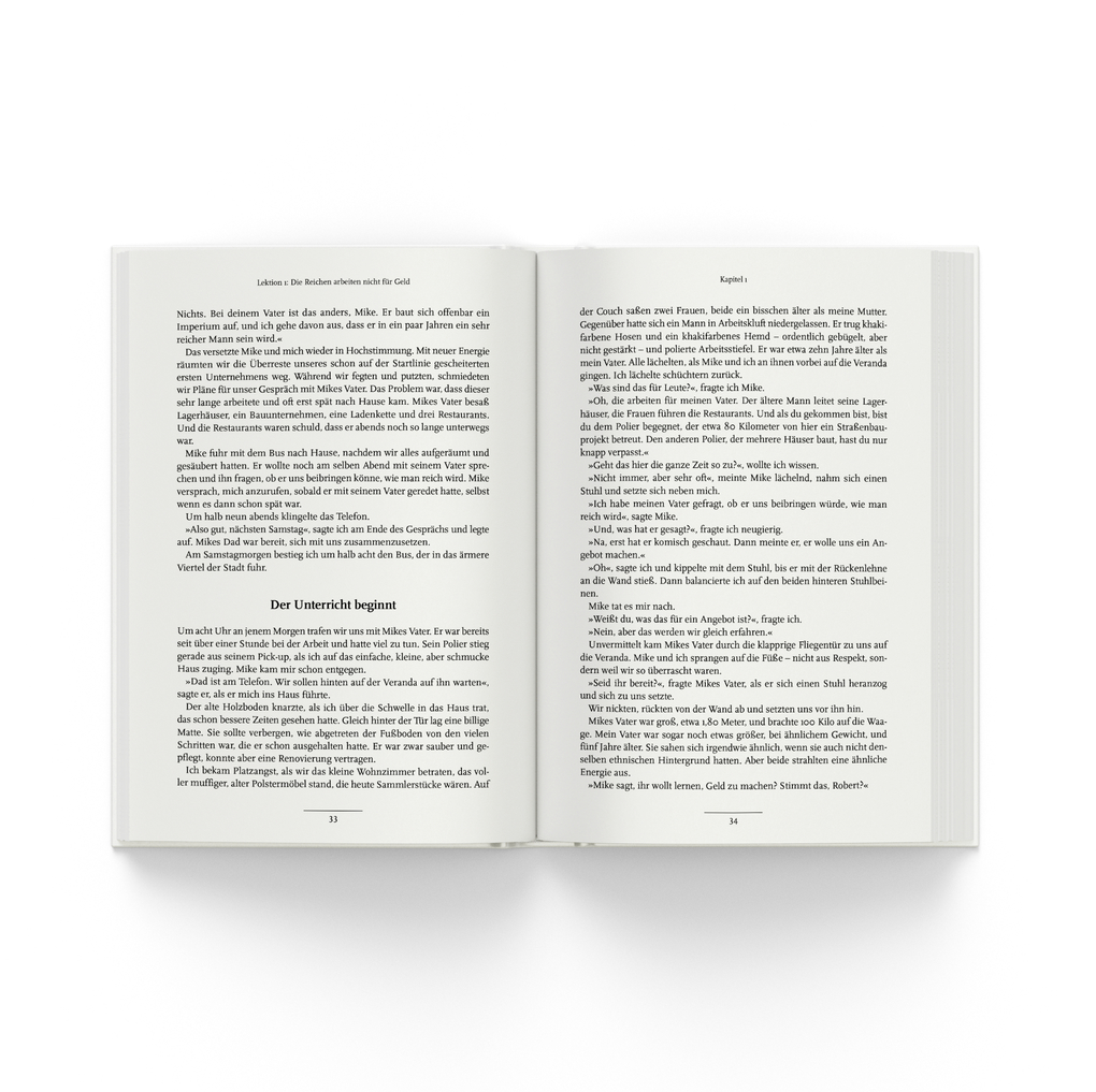 Weitere Ansicht: Die deutsche Ausgabe von Rich Dad Poor Dad for Teens | Robert T. Kiyosaki