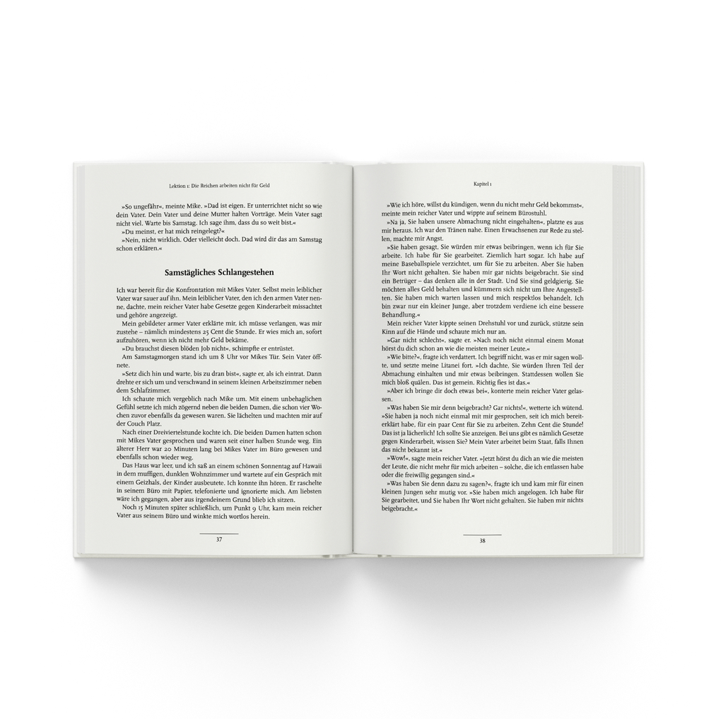 Weitere Ansicht: Die deutsche Ausgabe von Rich Dad Poor Dad for Teens | Robert T. Kiyosaki