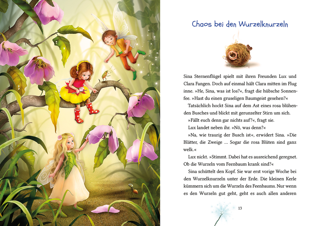 Weitere Ansicht: Sina Sternenflügel. Sternenzauber-Geschichten zum Vorlesen | Annette Moser