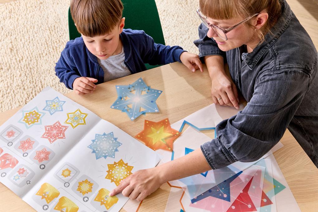 Weitere Ansicht: Bastelset - Faltsterne