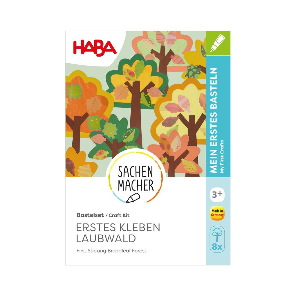 Weitere Ansicht: Bastelset - Erstes Kleben Laubwald