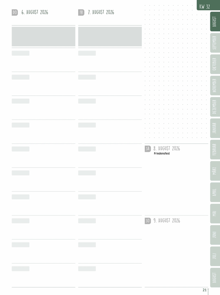 Weitere Ansicht: Mein Schulplaner fürs Referendariat Schuljahr 2026/2027