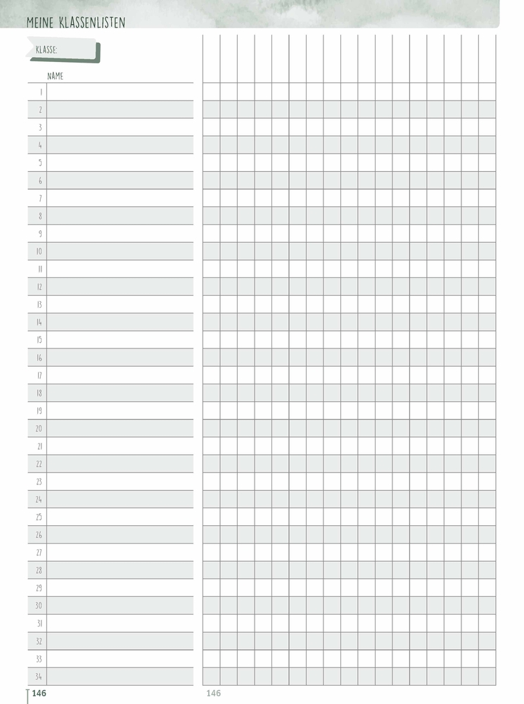 Weitere Ansicht: Mein Schulplaner fürs Referendariat Schuljahr 2026/2027
