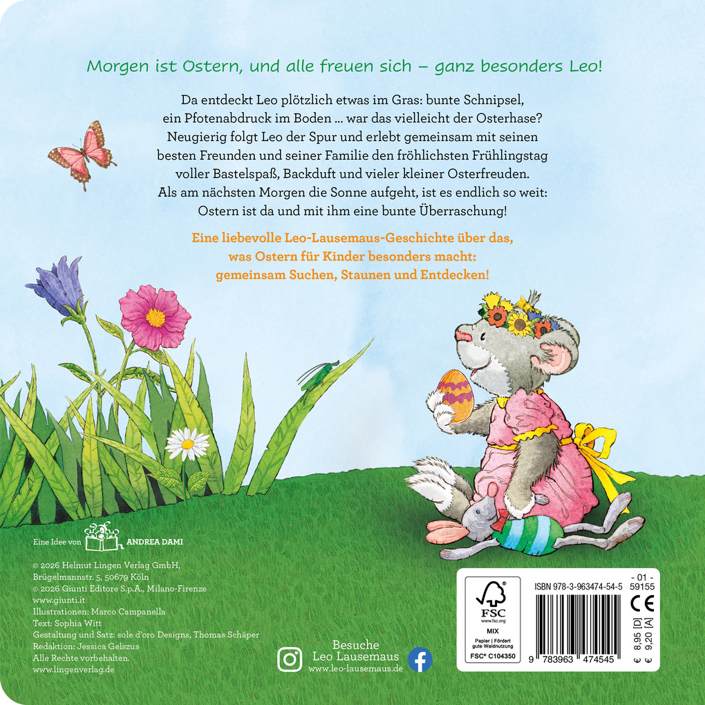Weitere Ansicht: Leo Lausemaus und die Osterüberraschung | Sophia Witt