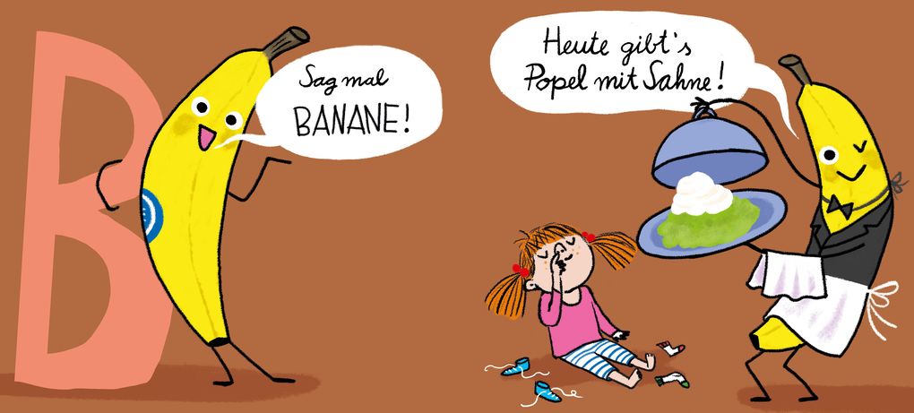 Weitere Ansicht: Sag mal Ananas! ... Deine Hose ist nass! | Andrea Weller-Essers