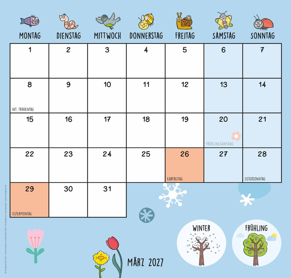 Weitere Ansicht: Unser Kinder-Lernkalender 2027