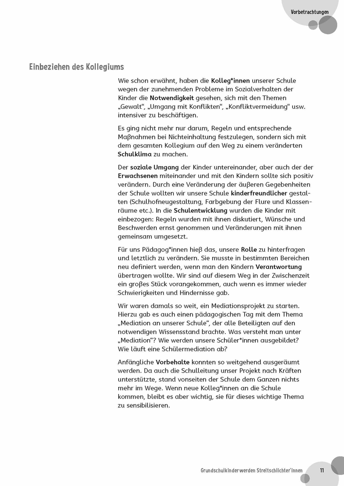 Weitere Ansicht: Grundschulkinder werden Streitschlichter*innen | Marina Götzinger, Dieter Kirsch