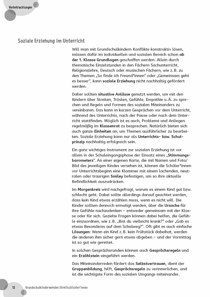 Weitere Ansicht: Grundschulkinder werden Streitschlichter*innen | Marina Götzinger, Dieter Kirsch