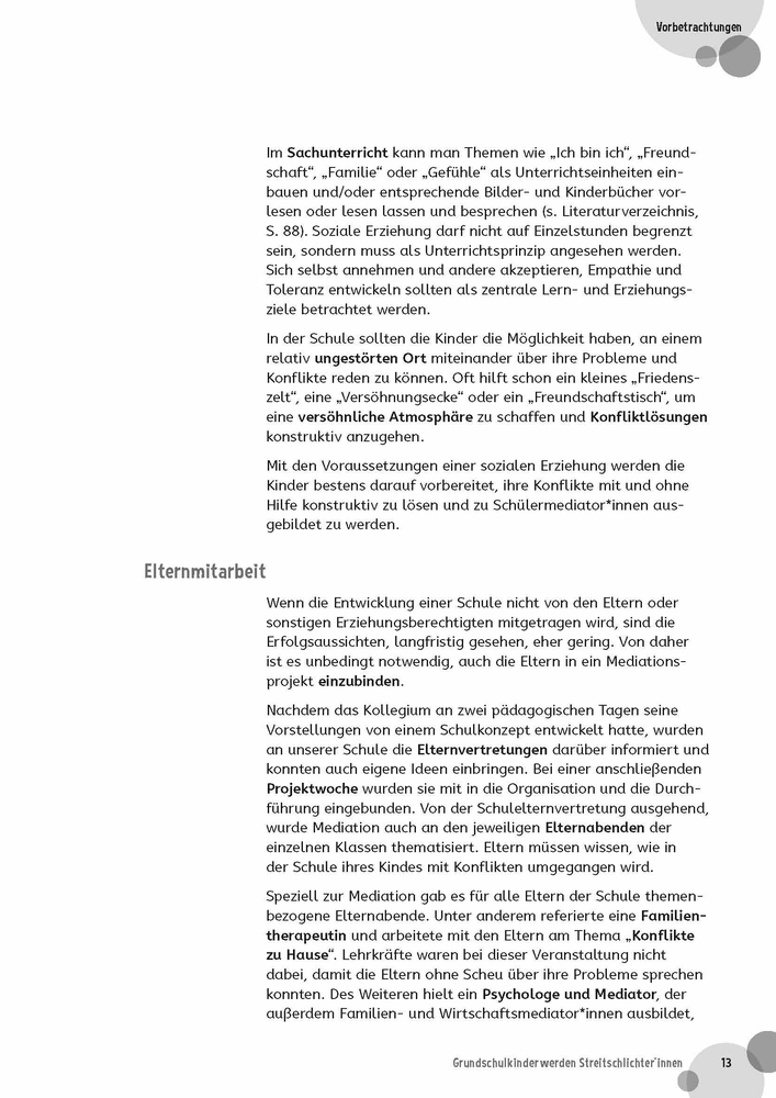 Weitere Ansicht: Grundschulkinder werden Streitschlichter*innen | Marina Götzinger, Dieter Kirsch