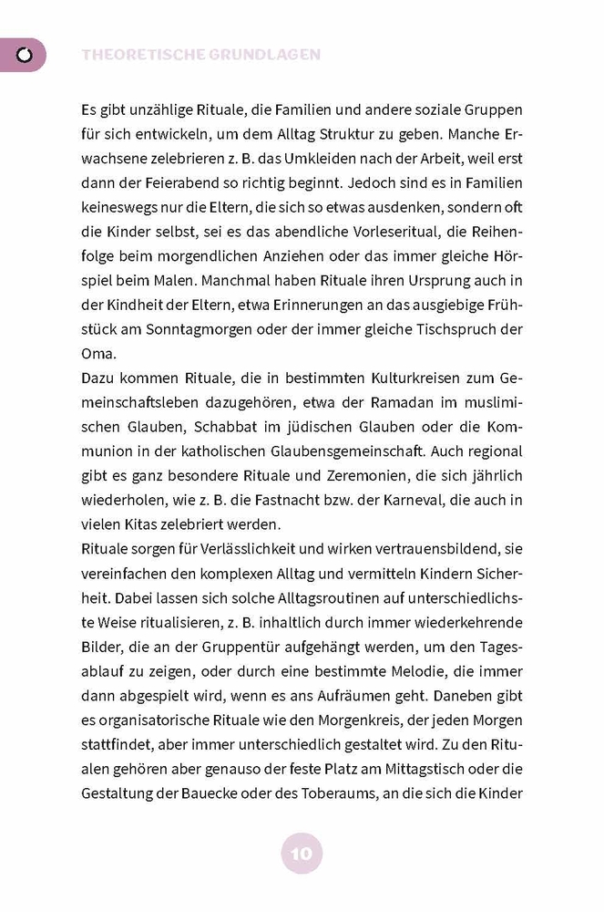 Weitere Ansicht: Rituale in der Kita | Ulla Nedebock