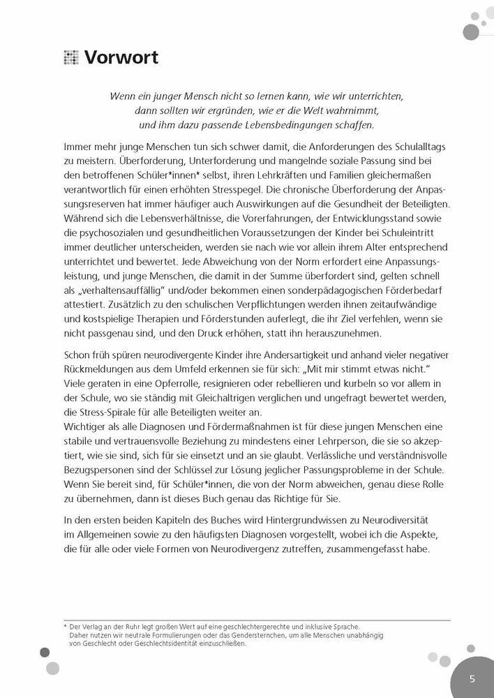 Weitere Ansicht: Rund um Neurodivergenz in der Schule | Karin Kahl