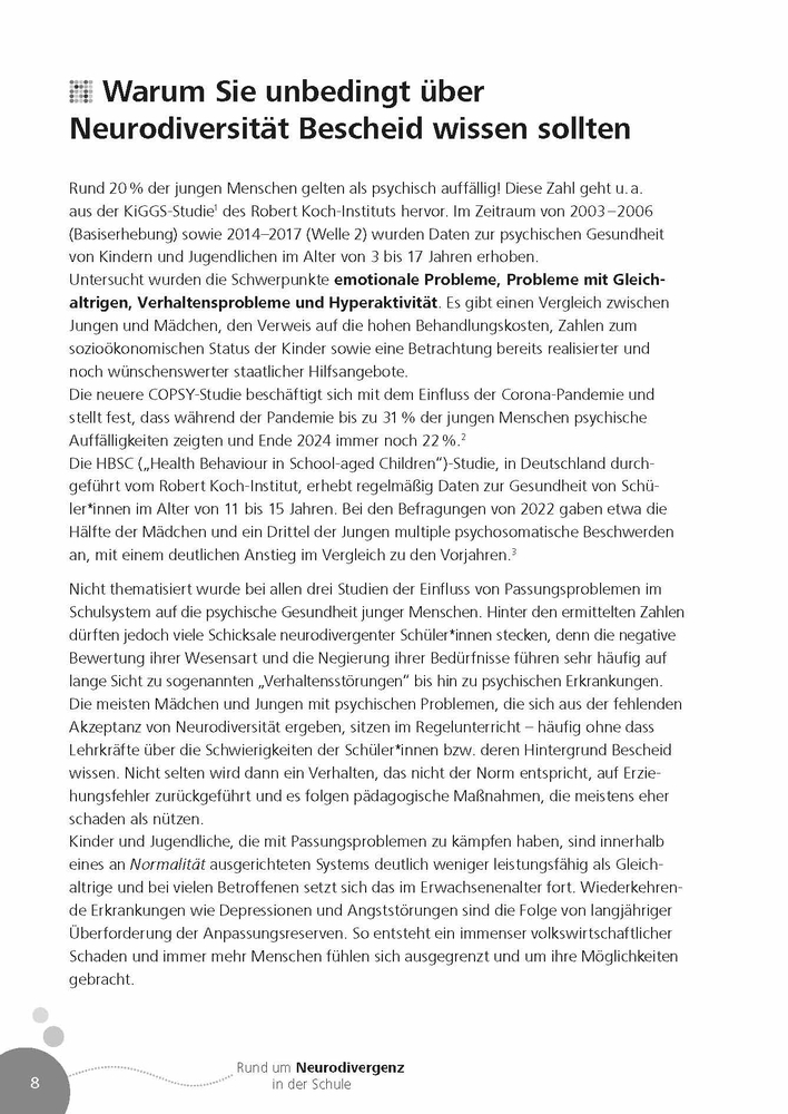 Weitere Ansicht: Rund um Neurodivergenz in der Schule | Karin Kahl