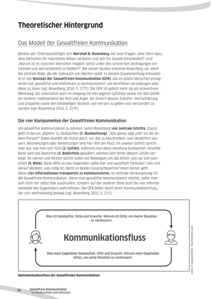 Weitere Ansicht: Gewaltfreie Kommunikation in Förderschule und Inklusion | Johanna Waidt
