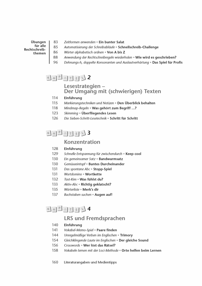 Weitere Ansicht: Fördermaterialien LRS | Britta Gramenz