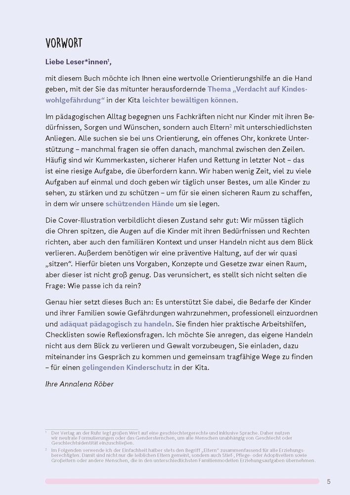 Weitere Ansicht: Verdacht auf Kindeswohlgefährdung? | Annalena Röber