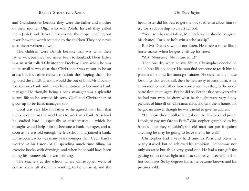 Weitere Ansicht: Ballet Shoes for Anna | Noel Streatfeild