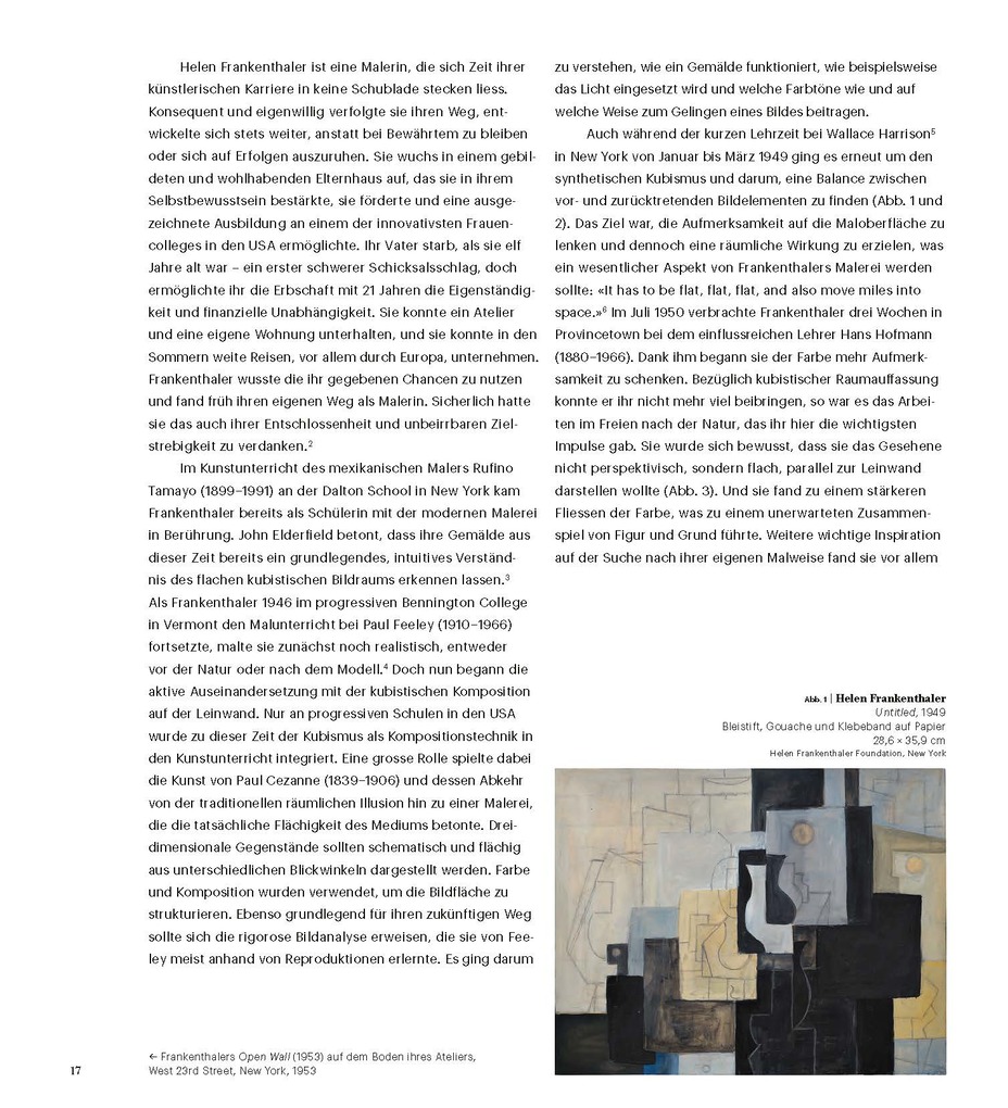 Weitere Ansicht: Helen Frankenthaler (Deutsche Ausgabe)