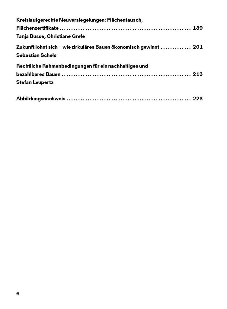 Weitere Ansicht: Zirkulär!