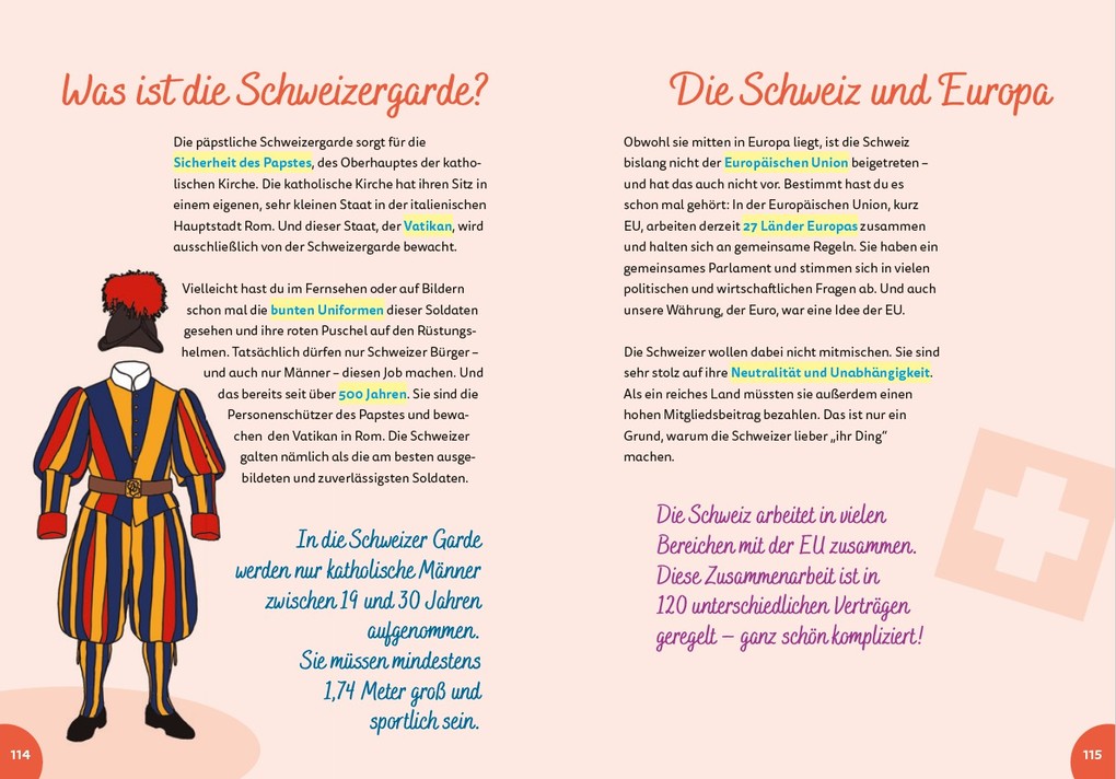 Weitere Ansicht: Schweiz for kids | Carolin Jenkner-Kruel