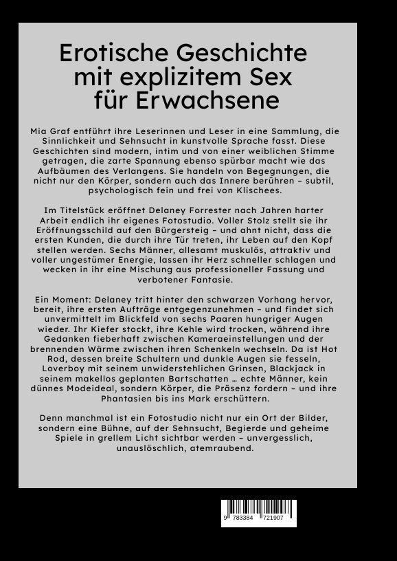 Weitere Ansicht: Sex im Fotostudio | Mia Graf