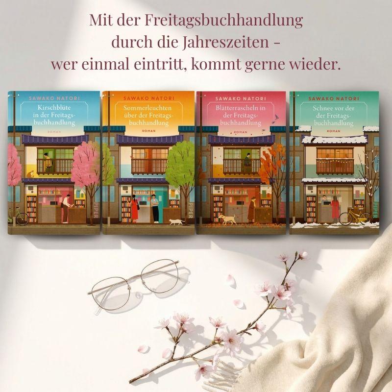 Weitere Ansicht: Kirschblüte in der Freitagsbuchhandlung | Sawako Natori