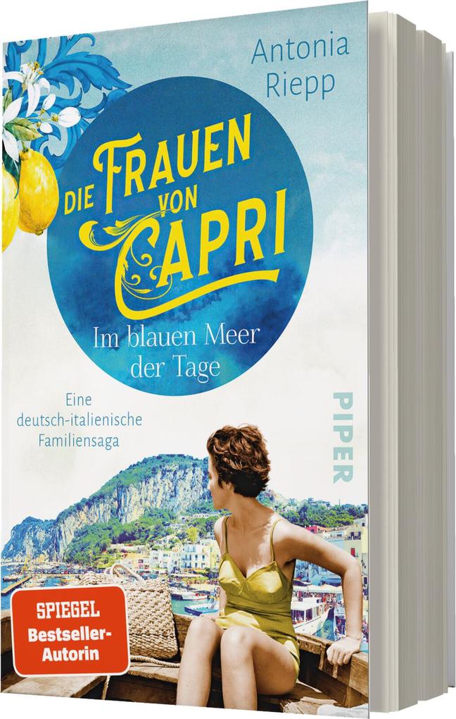 Weitere Ansicht: Die Frauen von Capri - Im blauen Meer der Tage | Antonia Riepp