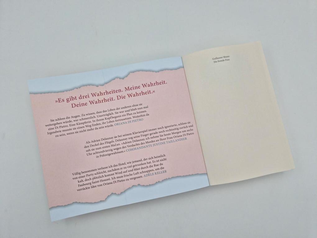 Weitere Ansicht: Die fremde Frau | Guillaume Musso