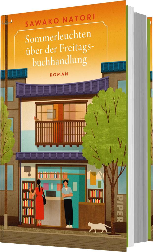 Weitere Ansicht: Sommerleuchten über der Freitagsbuchhandlung | Sawako Natori